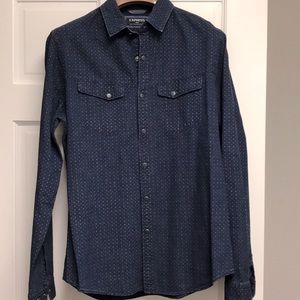 Button down jean Express shirt